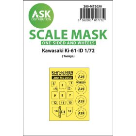   ASK mask 1:72 Kawasaki Ki-61-ID one-sided express mask for Tamiya