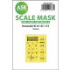 ASK mask 1:72 Kawasaki Ki-61-ID one-sided express mask for Tamiya
