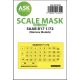 ASK mask 1:72 SAAB B17 one-sided painting express mask for Marivox
