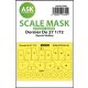 ASK mask 1:72 Dornier Do 27 double-sided pre-cuttet mask for Art Scale Kit / Special Hobby