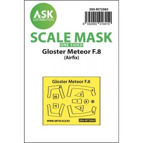   ASK mask 1:72 Gloster Meteor F.8 one-sided express mask for Airfix