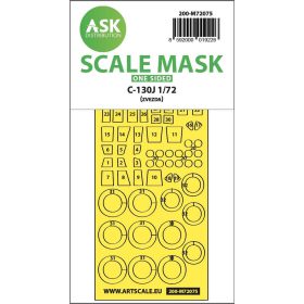 ASK mask 1:72 C-130J one-sided express fit mask for Zvezda