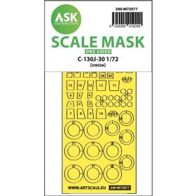   ASK mask 1:72 C-130J-30 one-sided express fit mask for Zvezda