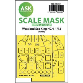   ASK mask 1:72 Westland Sea King HC.4 double-sided express fit mask for Airfix