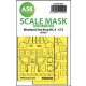 ASK mask 1:72 Westland Sea King HC.4 double-sided express fit mask for Airfix
