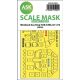 ASK mask 1:72 Westland Sea King HAR.3 / Mk.43 double-sided express fit mask for Airfix