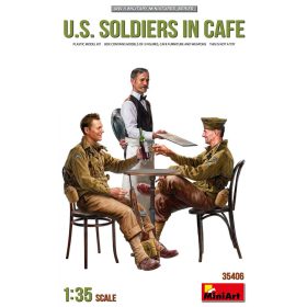 Miniart MT35406 1:35 U.S. Soldiers in Cafe