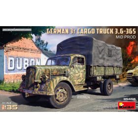 Miniart 1:35 GERMAN 3T CARGO TRUCK 3,6-36S MID PROD