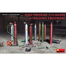 Miniart 1:35 High Pressure Cylinders w/Welding Equipment