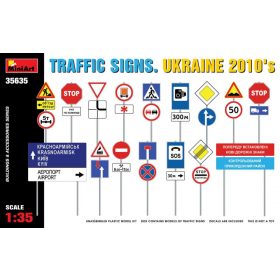 Miniart 1:35 Traffic signs Ukraine 2010's