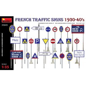 Miniart 1:35 French Traffic Signs 1930-40’s