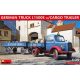 Miniart 1:35 German Truck L1500S w/Cargo Trailer