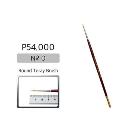 Vallejo P54000 Brush - Round Toray Brush No.0