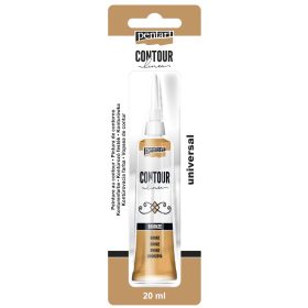 Pentart Kontúrozó festék 20 ml bronz - 10123