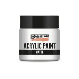 Pentart Matt akrilfesték 50 ml fehér - 1017