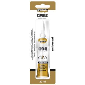 Pentart Kontúrozó festék 20 ml antikréz - 10860