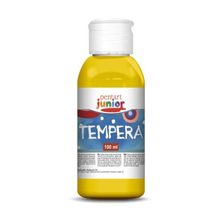 Pentart Junior Tempera festék 100 ml napsárga - 11057