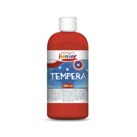 Pentart Junior Tempera festék 500 ml tűzpiros - 11394