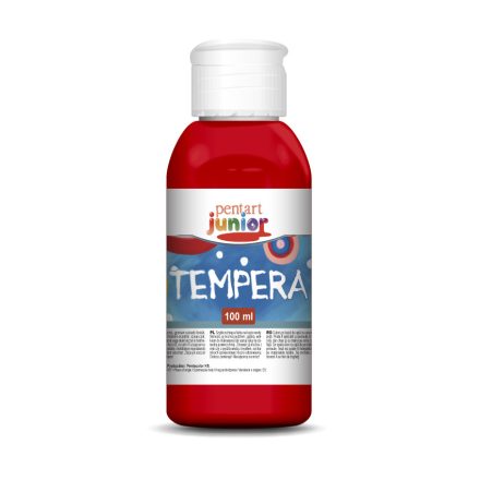 Pentart Junior Tempera festék 100 ml tűzpiros - 11395