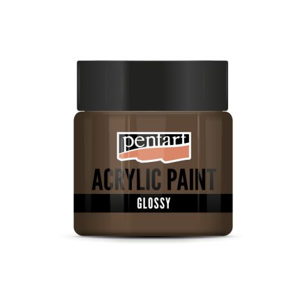 Pentart Fényes akrilfesték 50 ml világosbarna - 1151