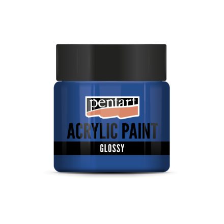 Pentart Fényes akrilfesték 50 ml kék - 1152