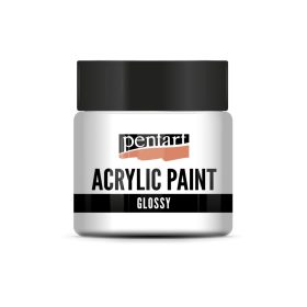 Pentart Fényes akrilfesték 50 ml fehér - 1169