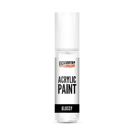 Pentart Fényes akrilfesték 20 ml fehér - 121
