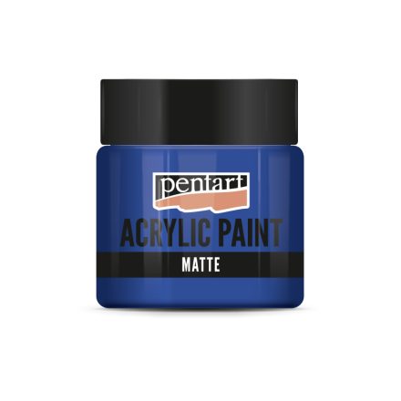 Pentart Matt akrilfesték 50 ml kék - 1227