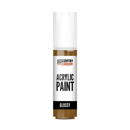 Pentart Fényes akrilfesték 20 ml világosbarna - 124