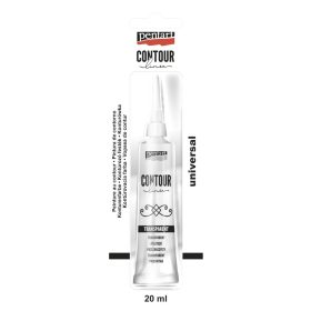 Pentart Kontúrozó festék 20 ml átlátszó - 12866