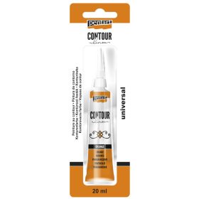 Pentart Kontúrozó festék 20 ml narancs - 12867