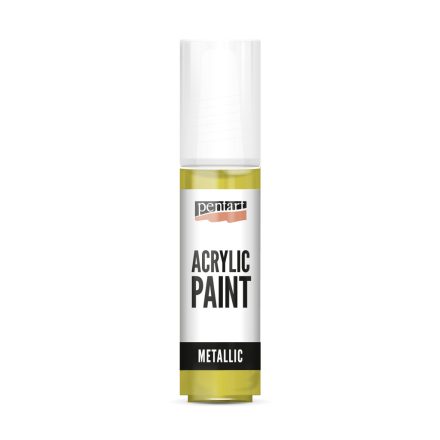 Pentart Metál akrilfesték 20 ml barokkarany - 13036