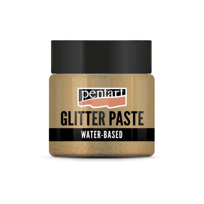 Pentart Glitterpaszta közepes 50 ml arany - 13048