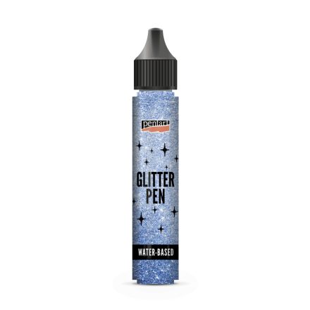 Pentart Glitterpaszta finom 50 ml ezüst - 13052