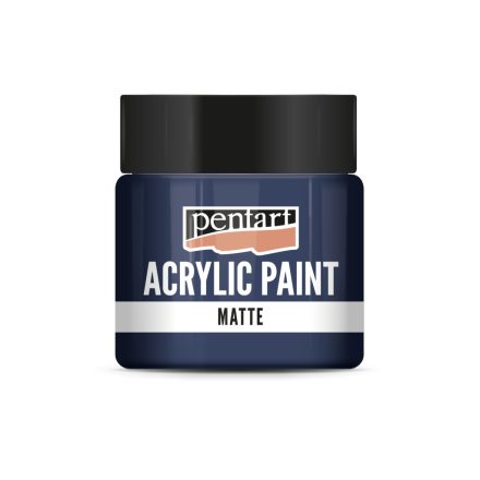 Pentart Matt akrilfesték 50 ml indigókék - 13110