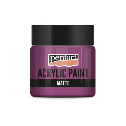 Pentart Matt akrilfesték 50 ml mályva - 13111