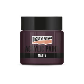 Pentart Matt akrilfesték 50 ml padlizsán - 13113