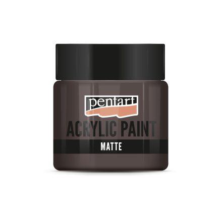 Pentart Matt akrilfesték 50 ml földbarna - 13114