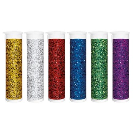 Penta collection Színes csillámpor 6 x 3,5ml vegyes színek I. - 13221