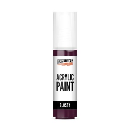 Pentart Fényes akrilfesték 20 ml padlizsán - 13363