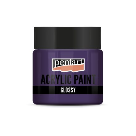 Pentart Fényes akrilfesték 50 ml ametiszt - 13371