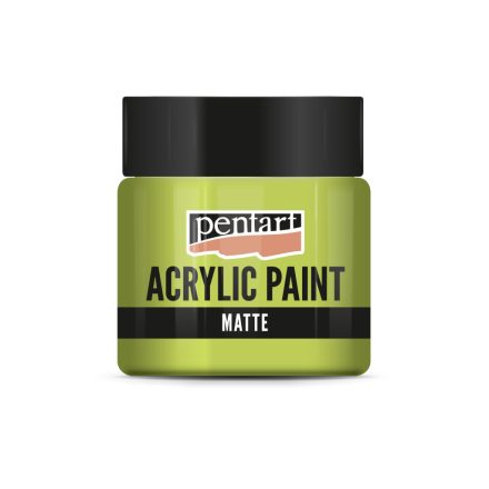 Pentart Matt akrilfesték 50 ml limetta - 14106
