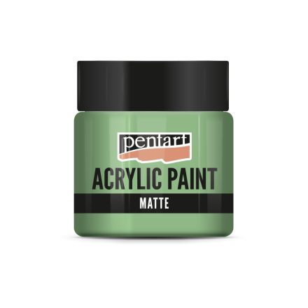 Pentart Matt akrilfesték 50 ml pisztácia - 14107