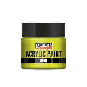 Pentart Neon akrilfesték 30 ml zöld - 16479