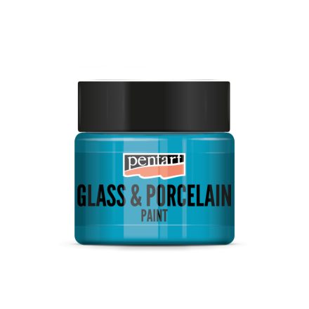 Pentart GLOW sötétben világító akrilfesték 30 ml kék - 16484