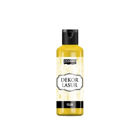 Pentart Lazúr 80 ml sárga - 17327