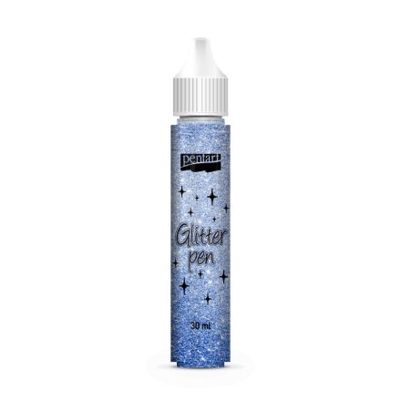 Pentart Csillámtoll, 30 ml kék - 18694