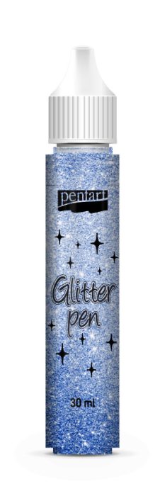Pentart Csillámtoll, 30 ml kék - 18694