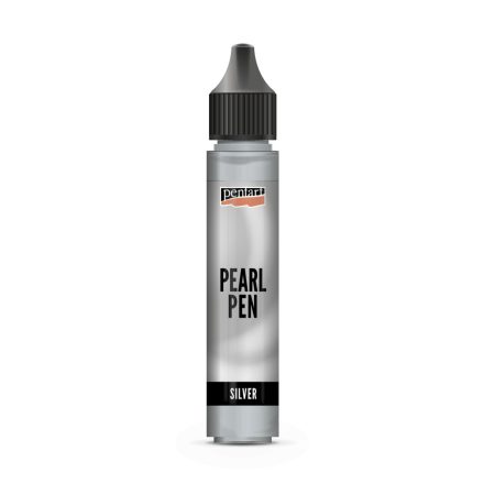 Pentart Gyöngytoll, 30 ml ezüst - 18755