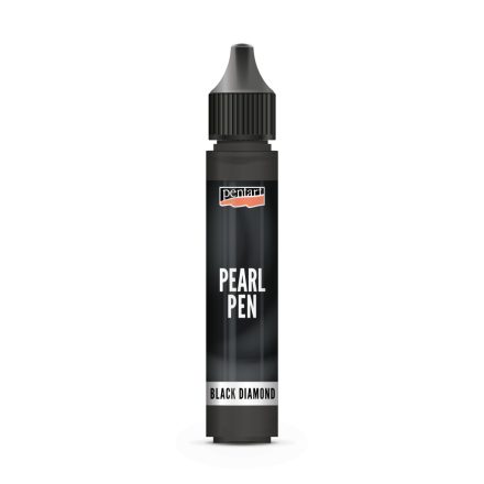 Pentart Gyöngytoll, 30 ml fekete gyémánt - 18757